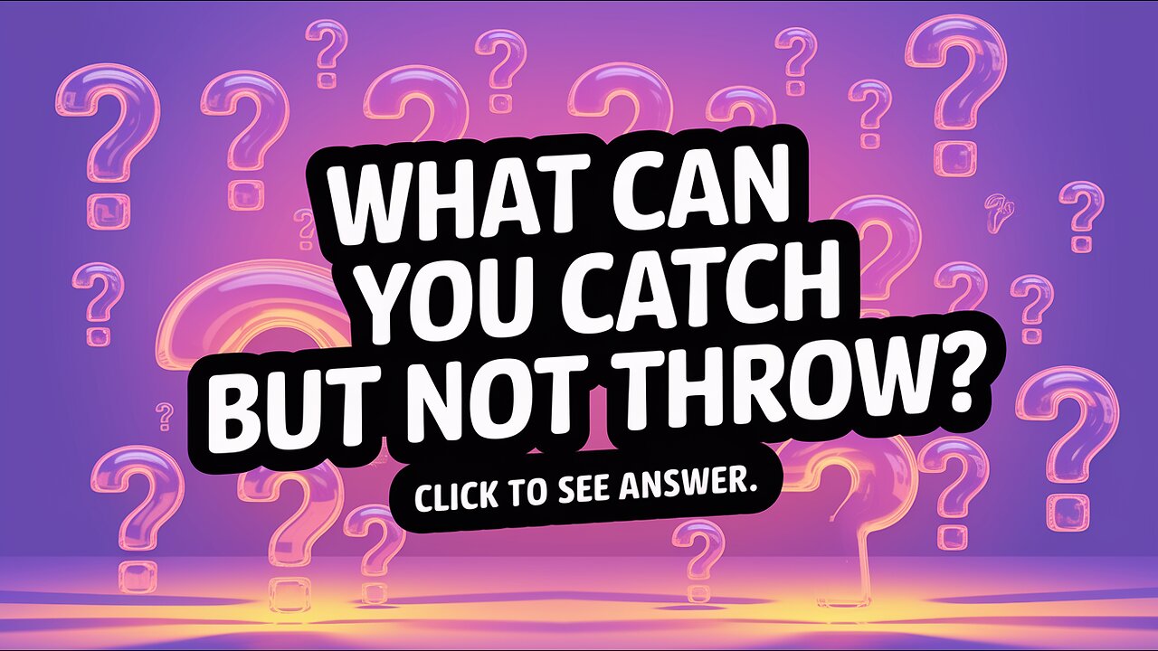 Do you know the answer to this riddle?