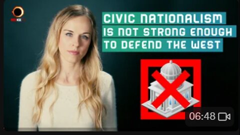 Civic Nationalism Is Not Strong Enough To Defend The West - Lana Lokteff of Red Ice TV