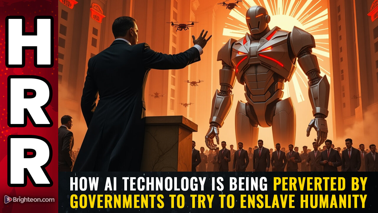 How AI technology is being perverted by governments to try to ENSLAVE humanity