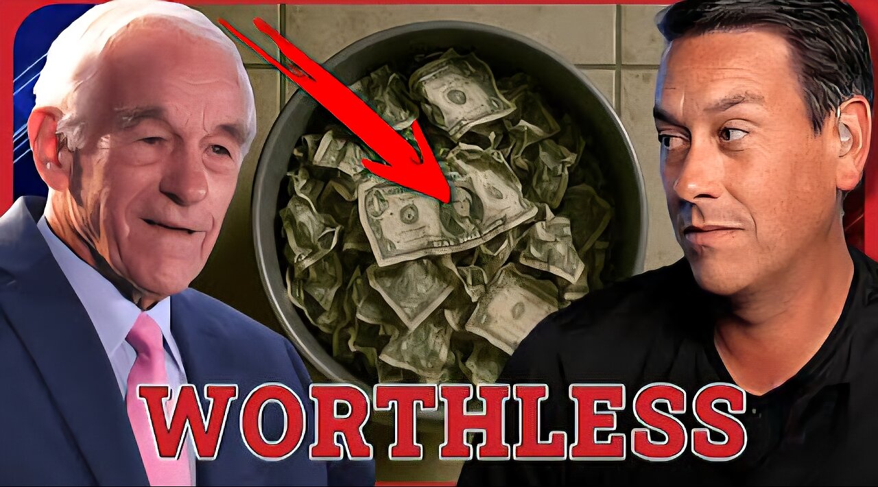The US Dollar is almost WORTHLESS and we are heading for a DARK COLLAPSE Dr. Ron Paul