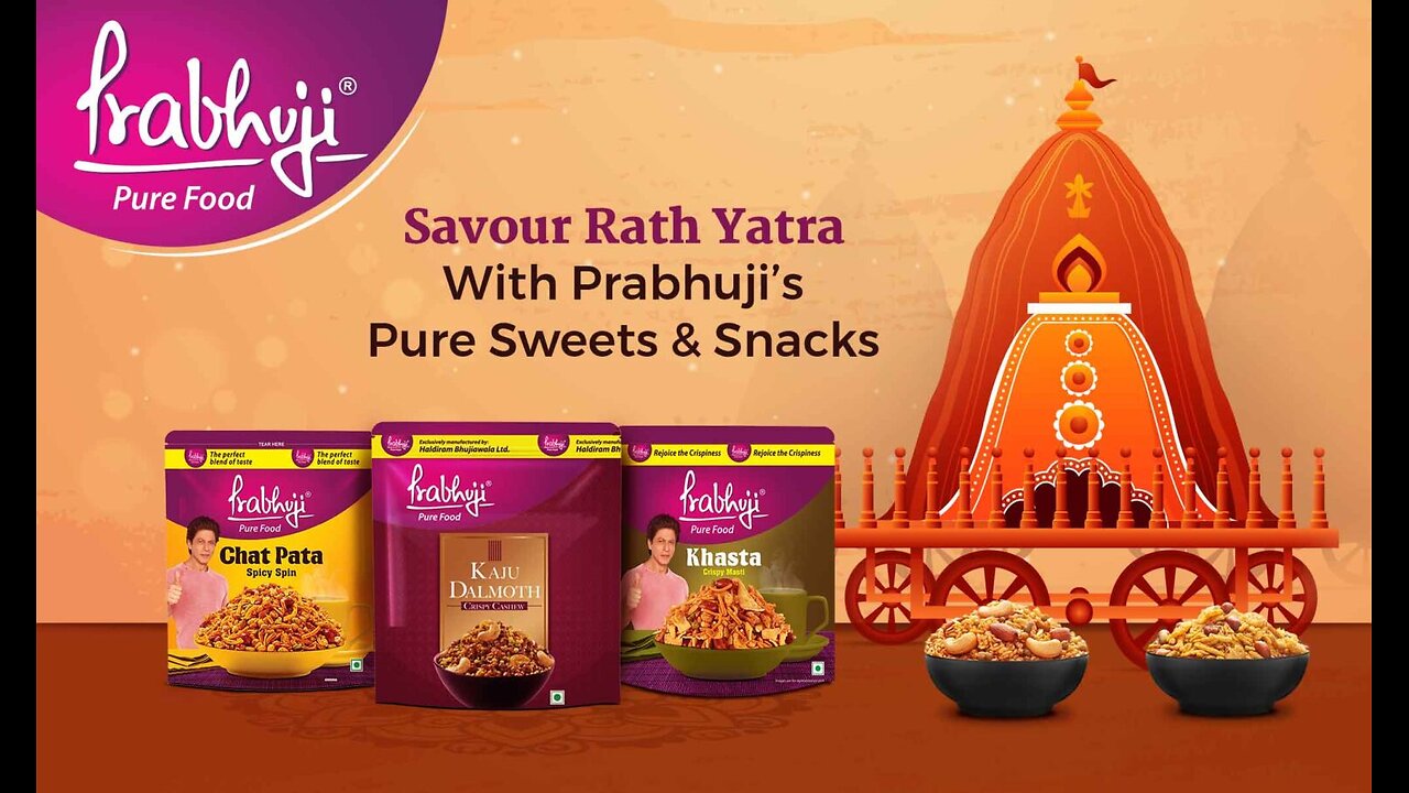 Savor Rath Yatra with Prabhuji Snacks & Sweets!