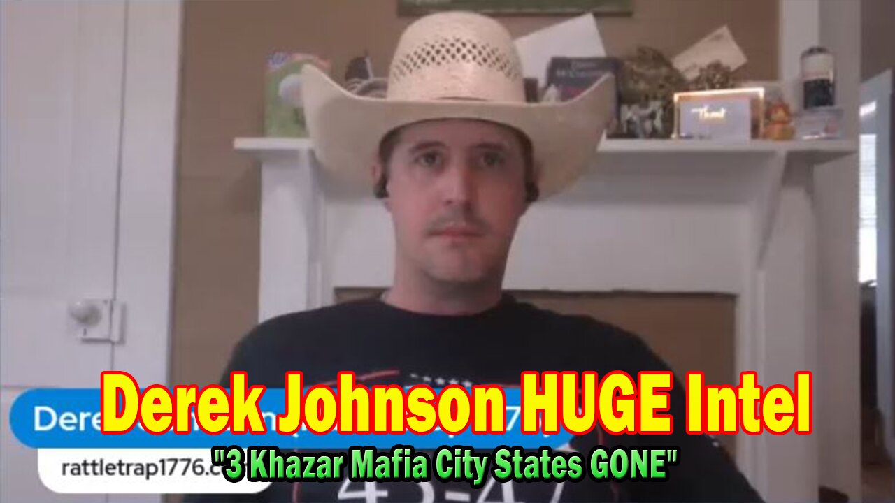 Derek Johnson & Brad Wozny HUGE Intel Apr 23: "3 Khazar Mafia City States GONE"
