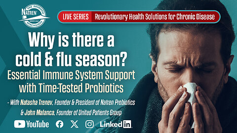 Why is there a cold and flu season? Essential Immune System Support by Time Tested Probiotics