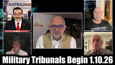 Michael Jaco, Derek Johnson, JMC & Riccardo Bosi - Military Tribunals Begin 1.10.26