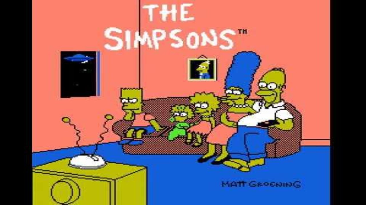 lets play some NES Simpsons games shall we?