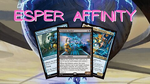 Esper Affinity | Magic the Gathering Arena | Aetherdrift | Pioneer Gameplay