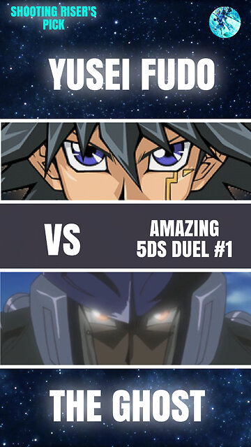 Yusei Fudo Vs The Ghost - Yu-Gi-Oh! 5Ds - Amazing Duels #1 P1 Shorts #yugioh #yuseifudo