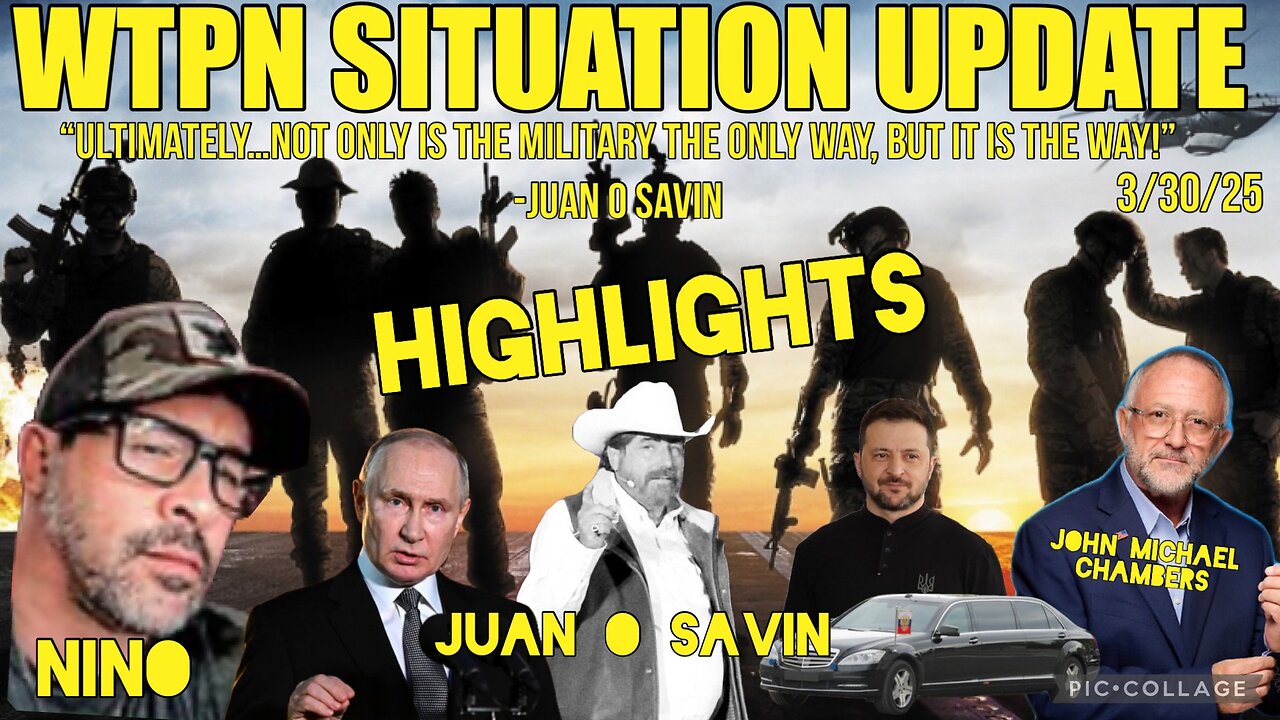 Ricardo Bosi, Juan O Savin, Michael Jaco, kinetic war coming, News headlines & more.