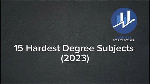 15 Hardest Degree Subjects (2023)...