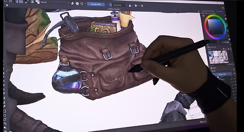 Drawing Another Backpack (Timelapse)