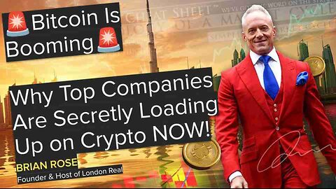 Bitcoin Is Booming! Why Top Companies Are Secretly Loading Up on Crypto NOW