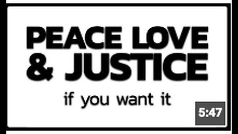"Peace, Love and Justice: A Desire Explored by Greg Reese"