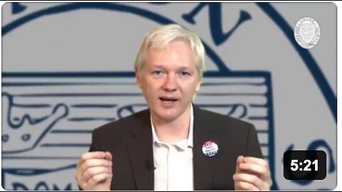 Julian Assange explains the psychological preparation for war against Iran
			