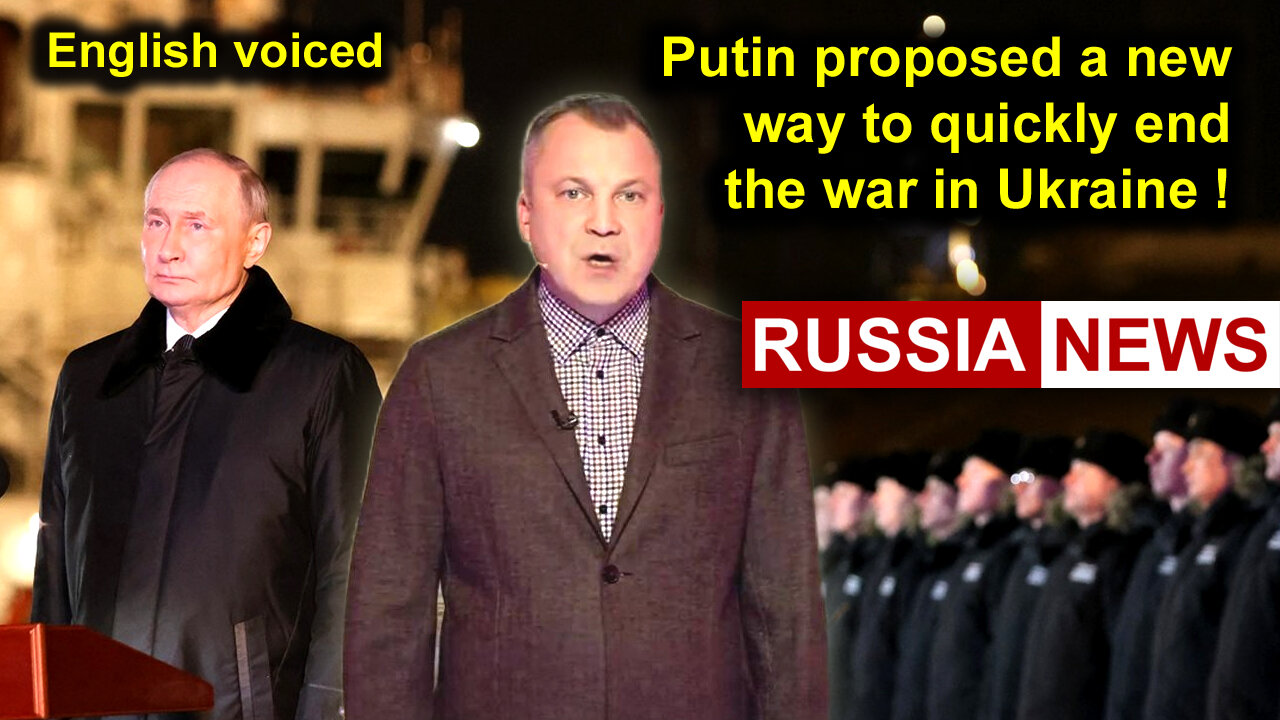 Putin proposed a new way to quickly end the war in Ukraine!