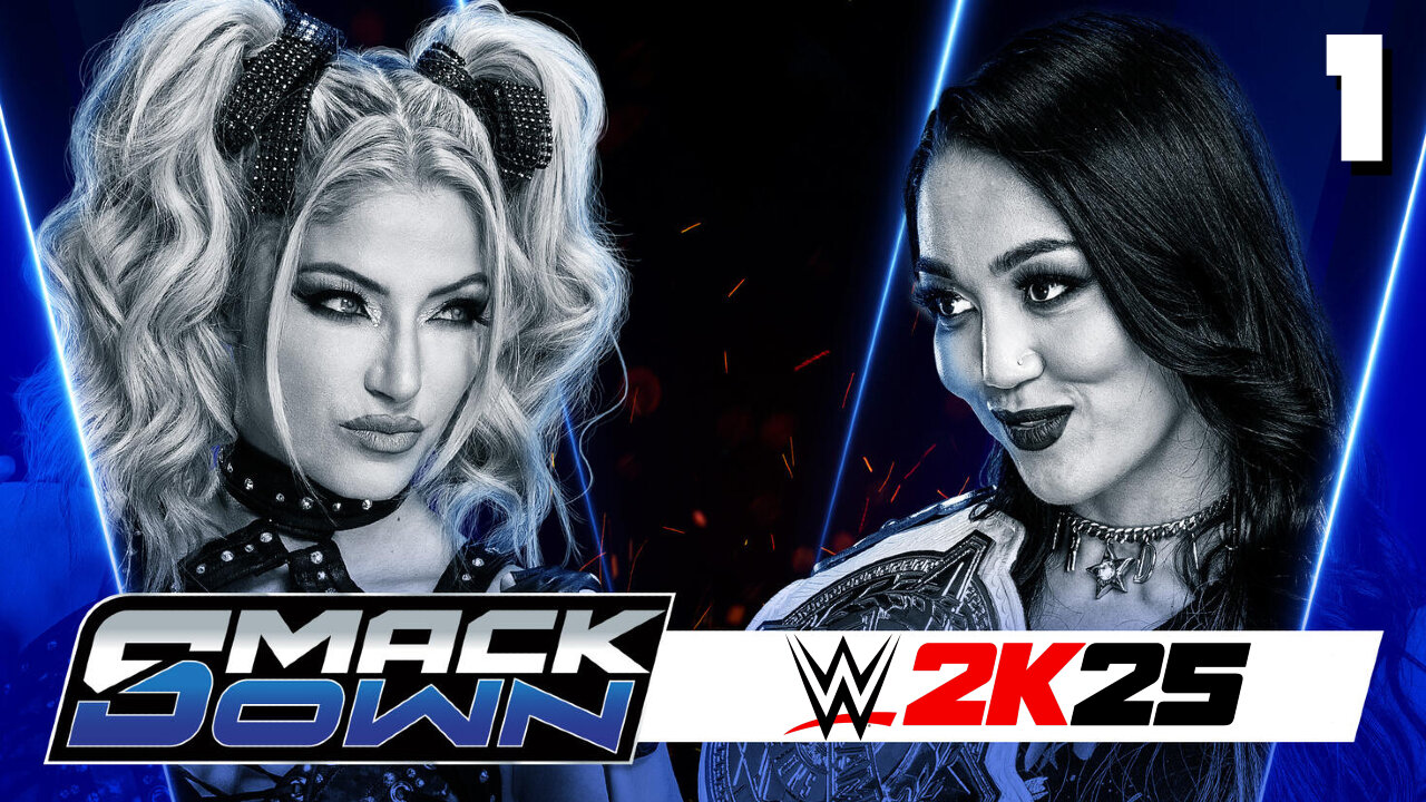 WWE 2K25 Smackdown July 25th 2025 - Match 1: Roxy gets the win!