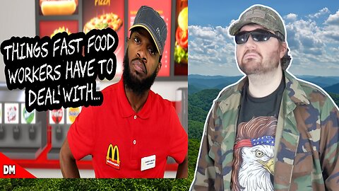 Things That Fast Food Workers Have To Deal With (Darry Mayes) - Reaction! (BBT)