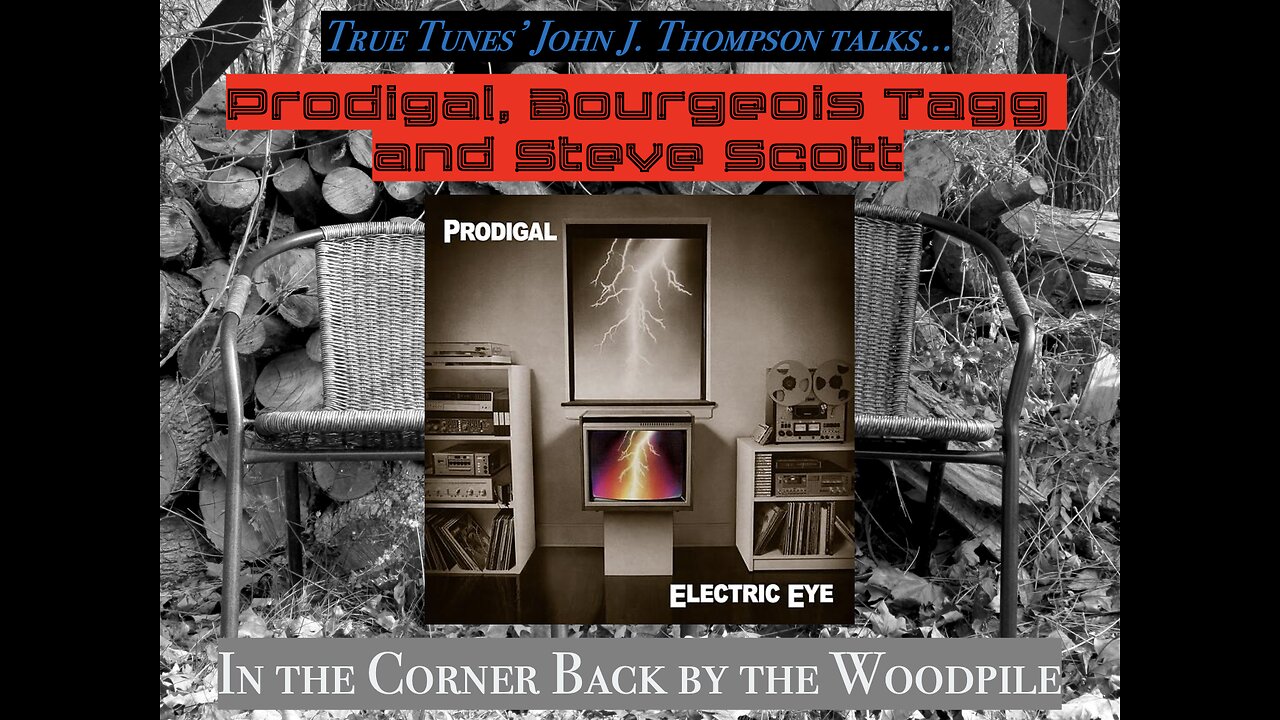Prodigal, Bourgeois Tagg and Steve Scott [with True Tunes' John J. Thompson]