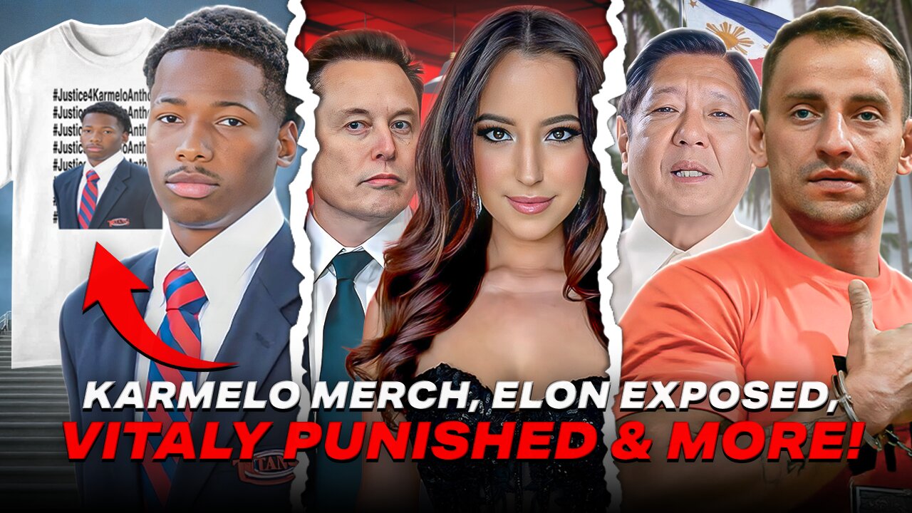 Karmelo Anthony Merch, Ashley EXPOSES Elon, Filipino President Punishes Vitaly, Iran War Pause!