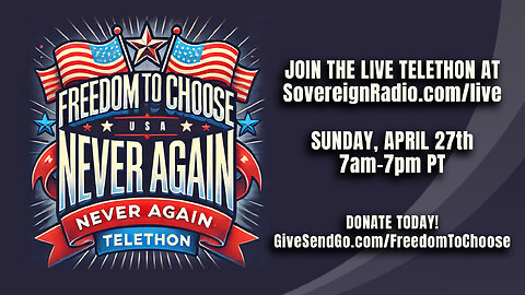 SDLD - TELETHON "FREEDOM TO CHOOSE NEVER AGAIN" 4.21.25 - JDATA