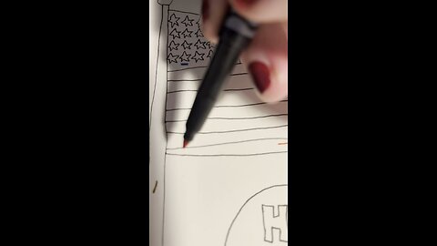 Happy 4th of July art video