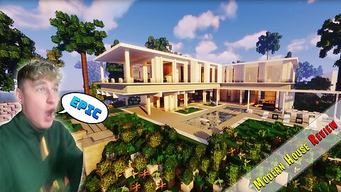 Minecraft: Modern House Review #4 | INSANE!!