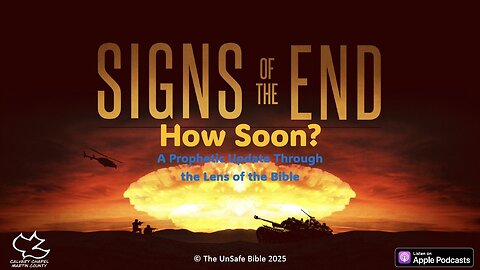 Ezekiel 36:22-37 Signs of the End - How Soon?