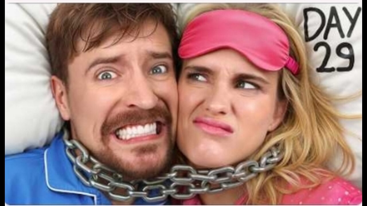 Survive 30 Days Chained To Your Ex, Win $250,000 #rumble #fyp #america