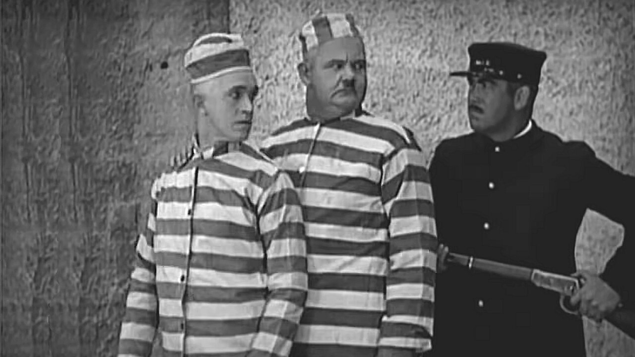Laurel & Hardy's Hysterical "Prison Breakout" with "Sympathy for the Devil"