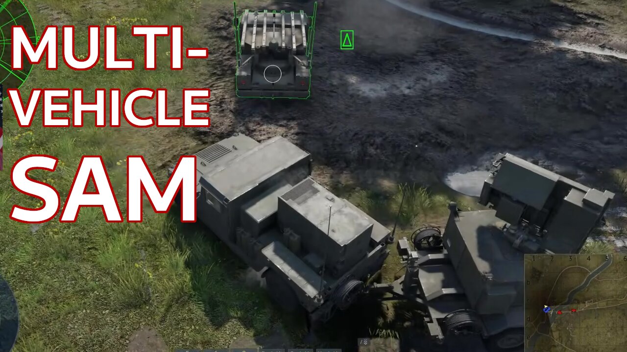 War Thunder's Multi vehicle SAM is Buggy ~ War Thunder Dev Server