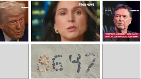 James Comey in trouble for posting 86-47 on Insta -Tulsi Gabbard says lock him up-Trump no lenience