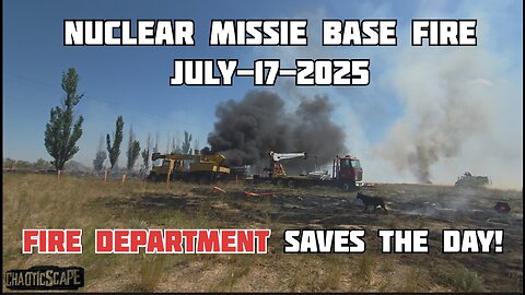 Massive Fire On Nuclear Missile Base! Close Call! Stay Vigilant!