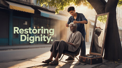A Street Barber Changed a Stranger’s Life with One Haircut | True Act of Kindness 💈💔