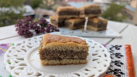 Apr 13-2025 Grandma walnut cake recipe, and for me salmon and shrimp