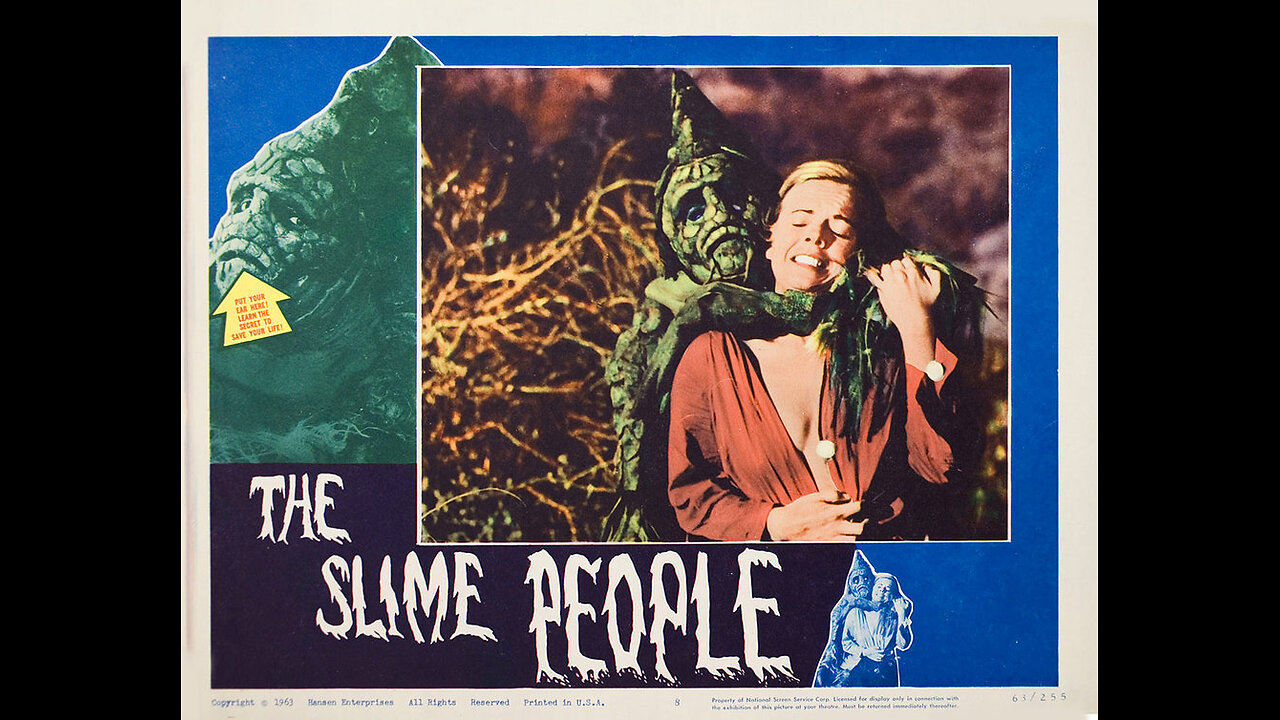 Destination Nightmare Late Movie: The Slime People (VHS Hosted By Elvira)