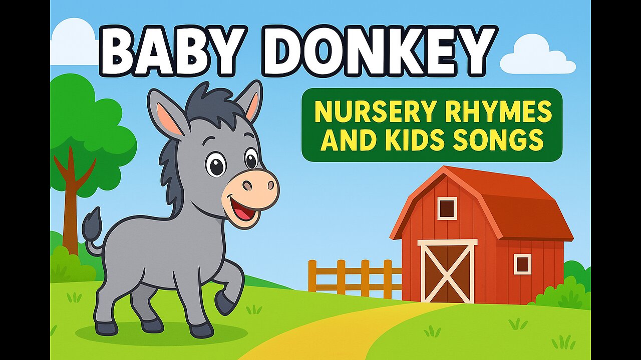 Baby Donkey Going in Farm New Compilation | Yankee Doodle | Nursery Rhymes and Kids Songs ||