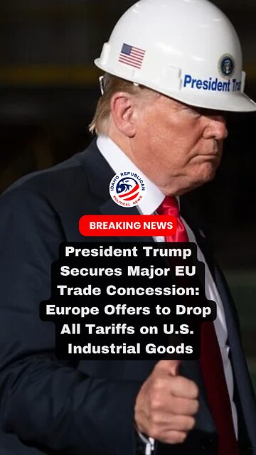 EU Drops all Tariffs on USA