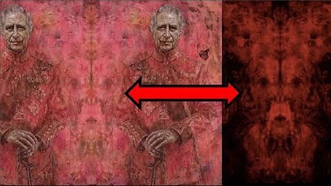 "Unveiling Hidden Messages in King Charles's Demonic Portrait: An Intriguing Analysis"