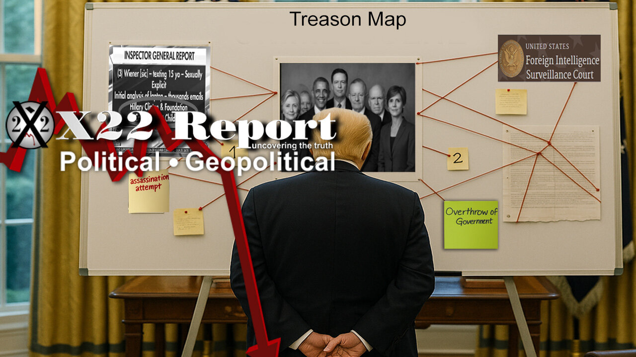 Ep 3709b - Swalwell, Schiff Panic, [CF] Comes Into Focus, News Unlocks The Map For Treason!