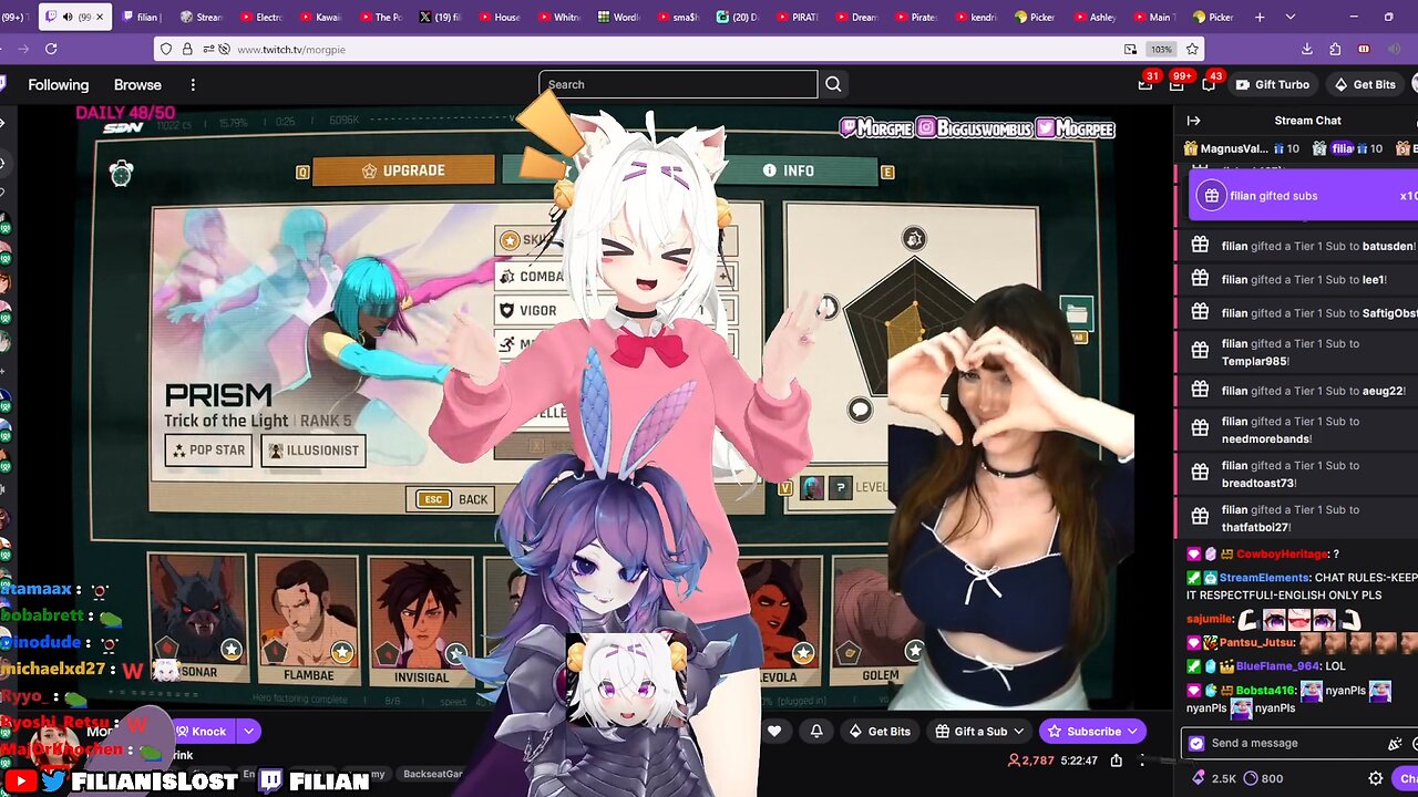 Filian and Cotton Send Friends Banned Messages (11/14/2025)