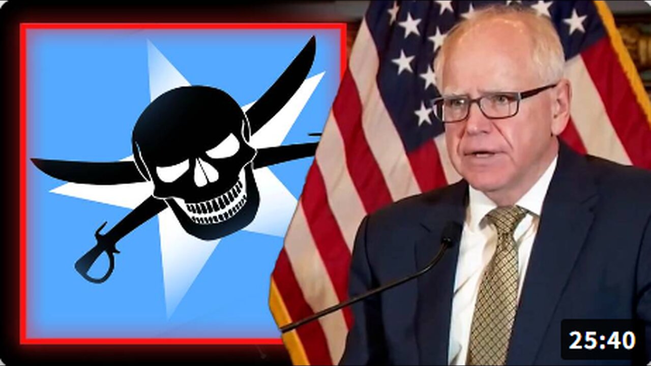 VIDEO: Tim Walz Falsely Claims Whites Commit The Majority Of Crime In America In Response To The $24 Billion In Fraud Discovered To Have Been Carried Out By The Corrupt Somali Community Working With The Democrats!