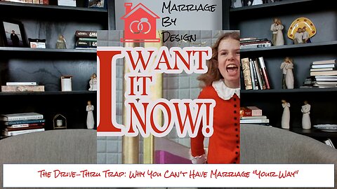 The Drive-Thru Trap: Why You Can’t Have Marriage "Your Way"