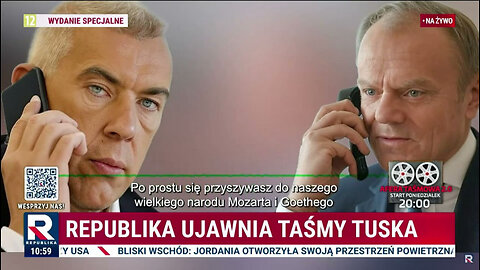 Republika ujawnia "Taśmy Tuska" | Szokująca rozmowa Tuska z Giertychem. TYLKO U NAS!!!