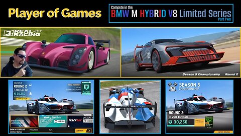 Compete in the BMW M HYBRID V8 Limited Series Part 2 in Real Racing 3 Update 13.7 [Player of Games]