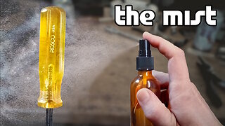 Experiment: Acetone MIST to Restore a Screwdriver (very odd results)