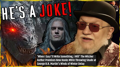 George R.R. Martin TROLLED By Witcher Author Over Winds of Winter!