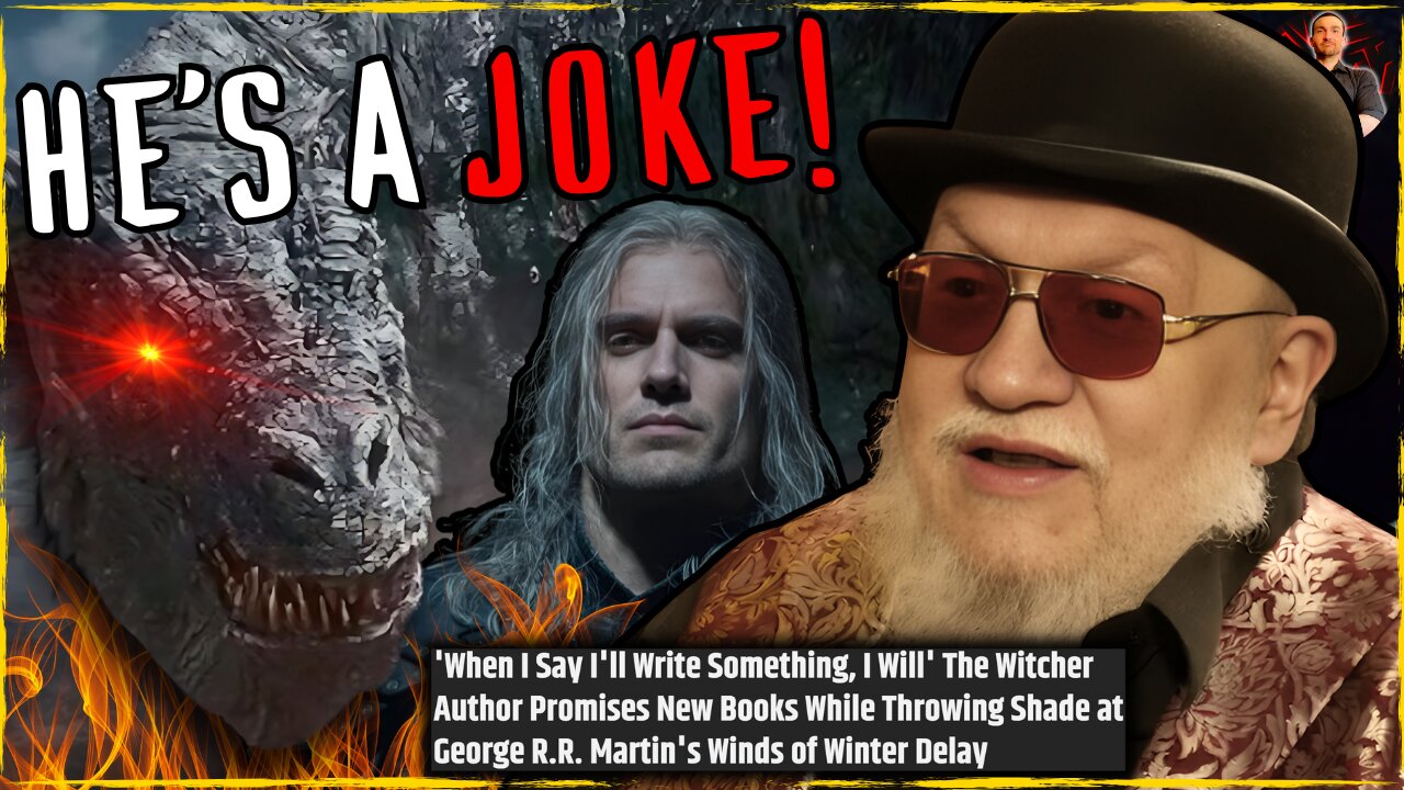 George R.R. Martin TROLLED By Witcher Author Over Winds of Winter!