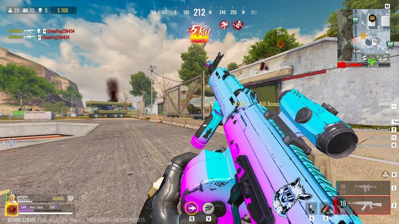 I played two games on blood strike and I got bored