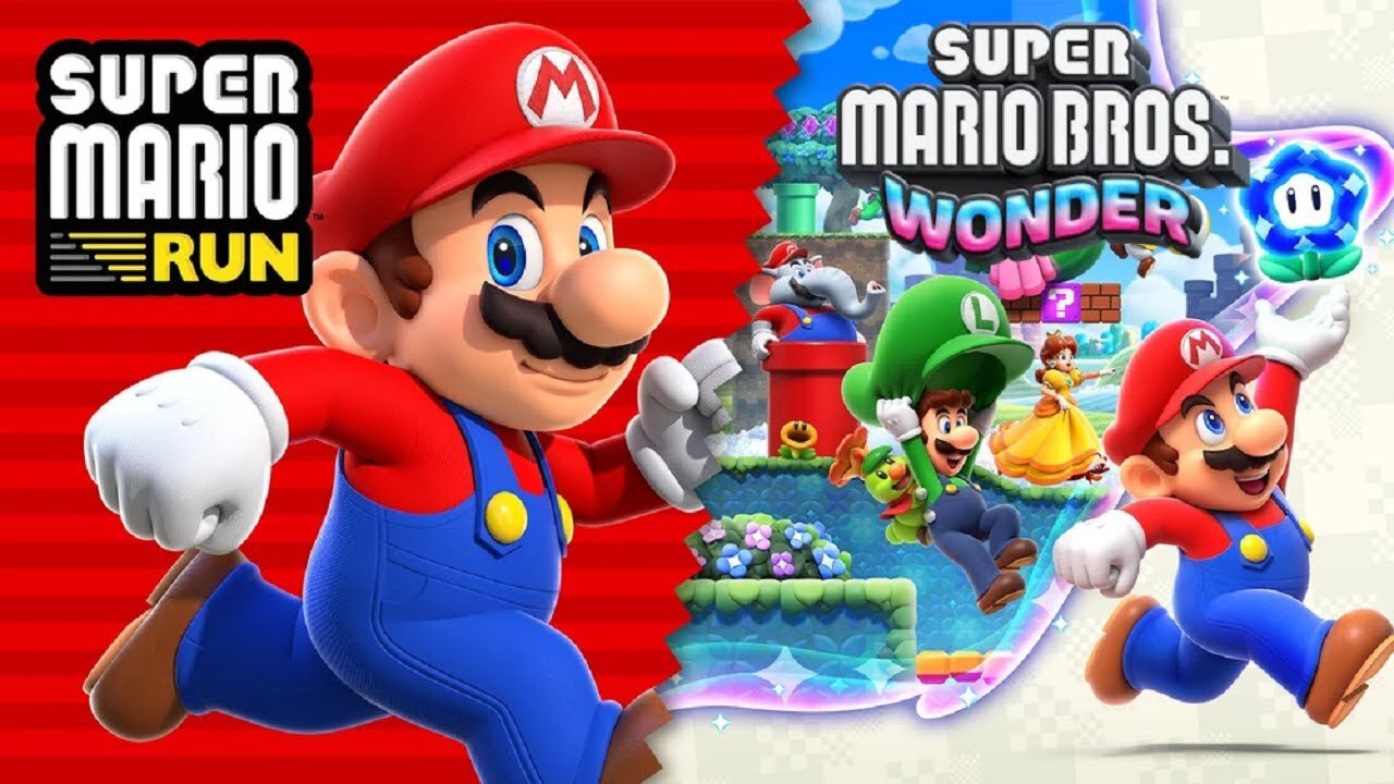 Super Mario Wonder Switch + Mario Run - Full Game Walkthrough