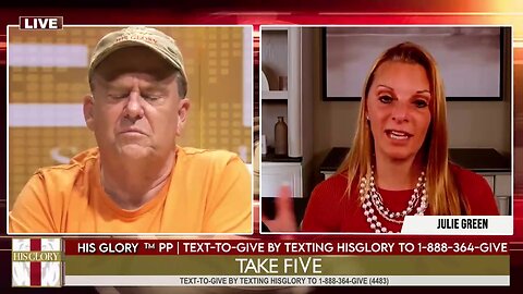 Pastor Dave join Julie Green on Take Five - PROPHECY! 5/21/25