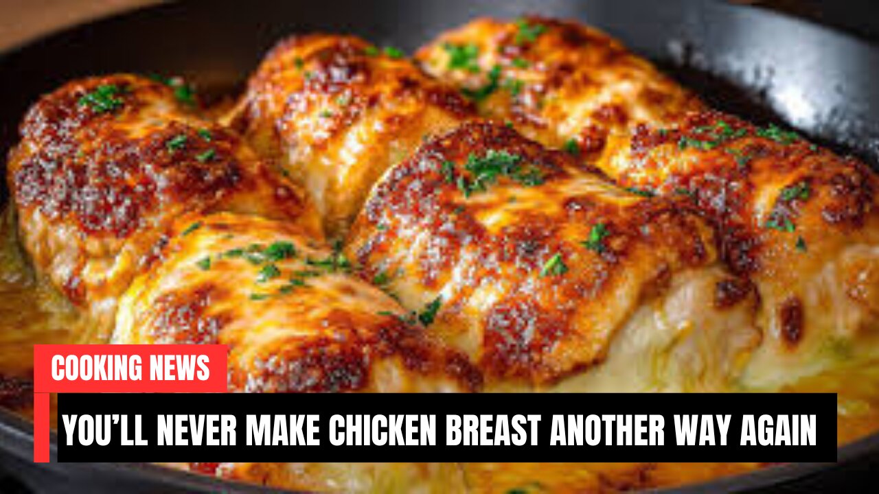 You’ll Never Make Chicken Breast Another Way Again! Super Easy and So Delicious!